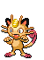 Imagen de Meowth variocolor macho o hembra en Pokémon Negro y Blanco