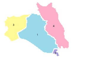 Iraqistan Administrative Divisions