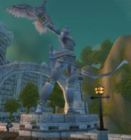 Alleria Statue