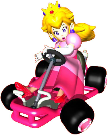 Image - MK64 Princess Peach 2.png - The Mario Kart Racing Wiki - Mario