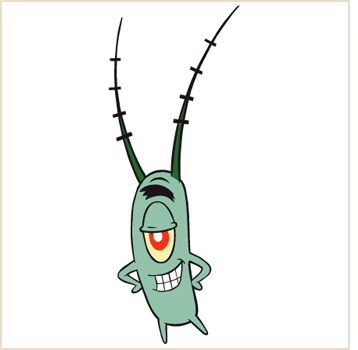 Plankton As Spongebob