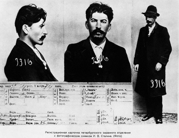 stalin mugshot