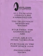 Film clip informational sheet 1