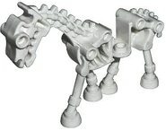 Lego white skeleton horse