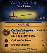 Admirals Sabre