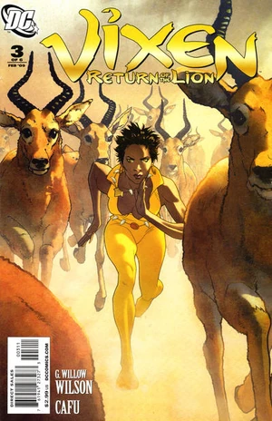 Cover for Vixen: Return of the Lion #3