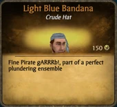 Light Blue Bandana