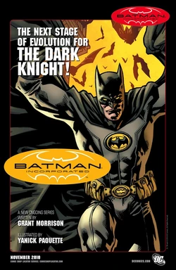 Batman Inc Teaser Cover