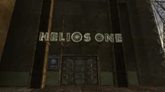 Helios One sign