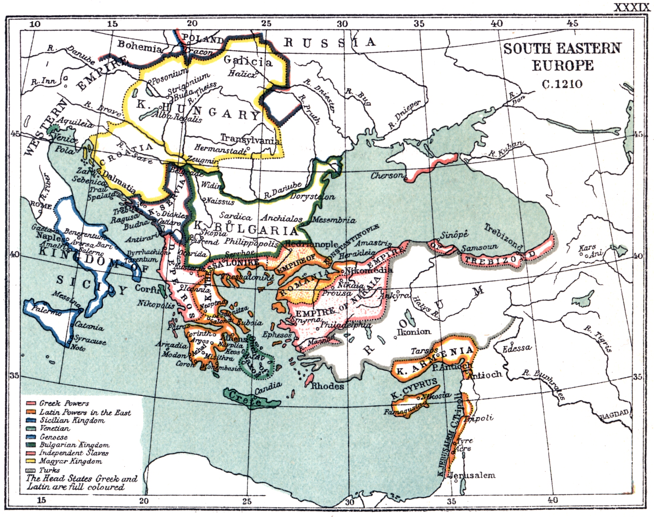 Map Of Nicea