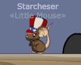 Ratón usando el sombrero del tio sam
