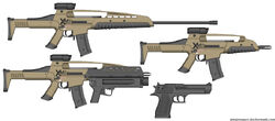 Rat Patrol Team 01 Weapons