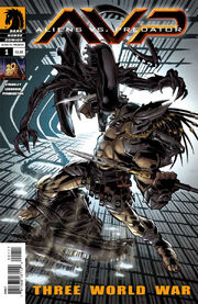 Aliens vs. Predator Three World War Special Edition Cover