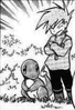 Blue with his charamander