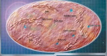 A surface map of Triskelion.