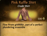 Pink Ruffle Shirt