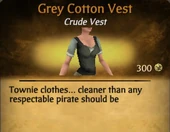Grey Cotton Vest