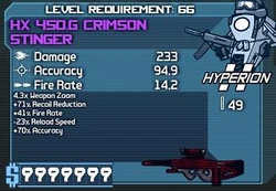 Crimson stinger