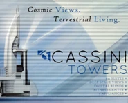 Cassini towers