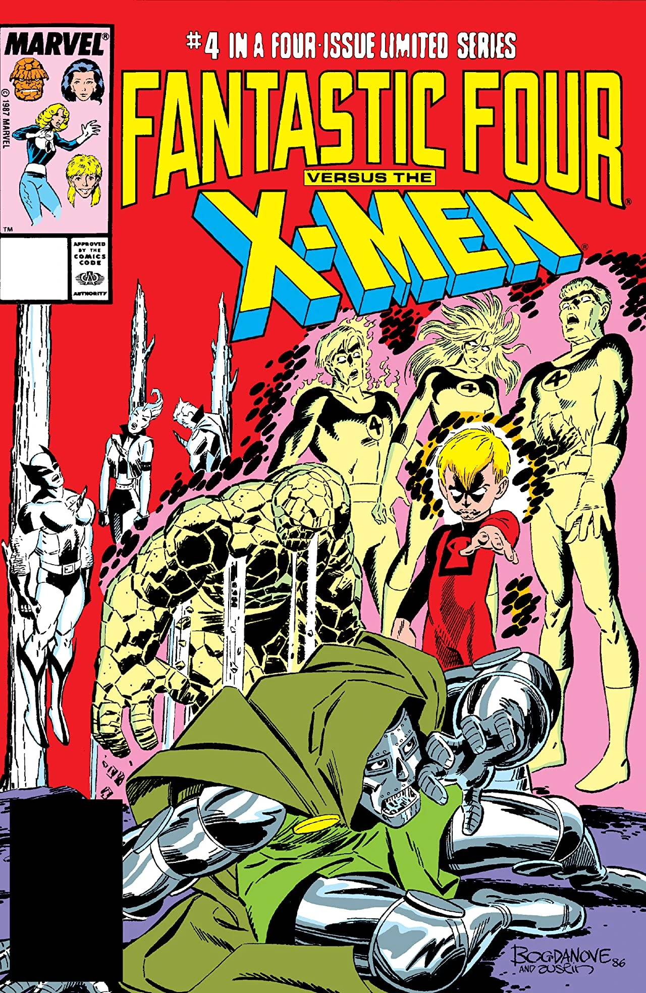 Fantastic Four vs. the XMen Vol 1 4 Marvel Comics Database