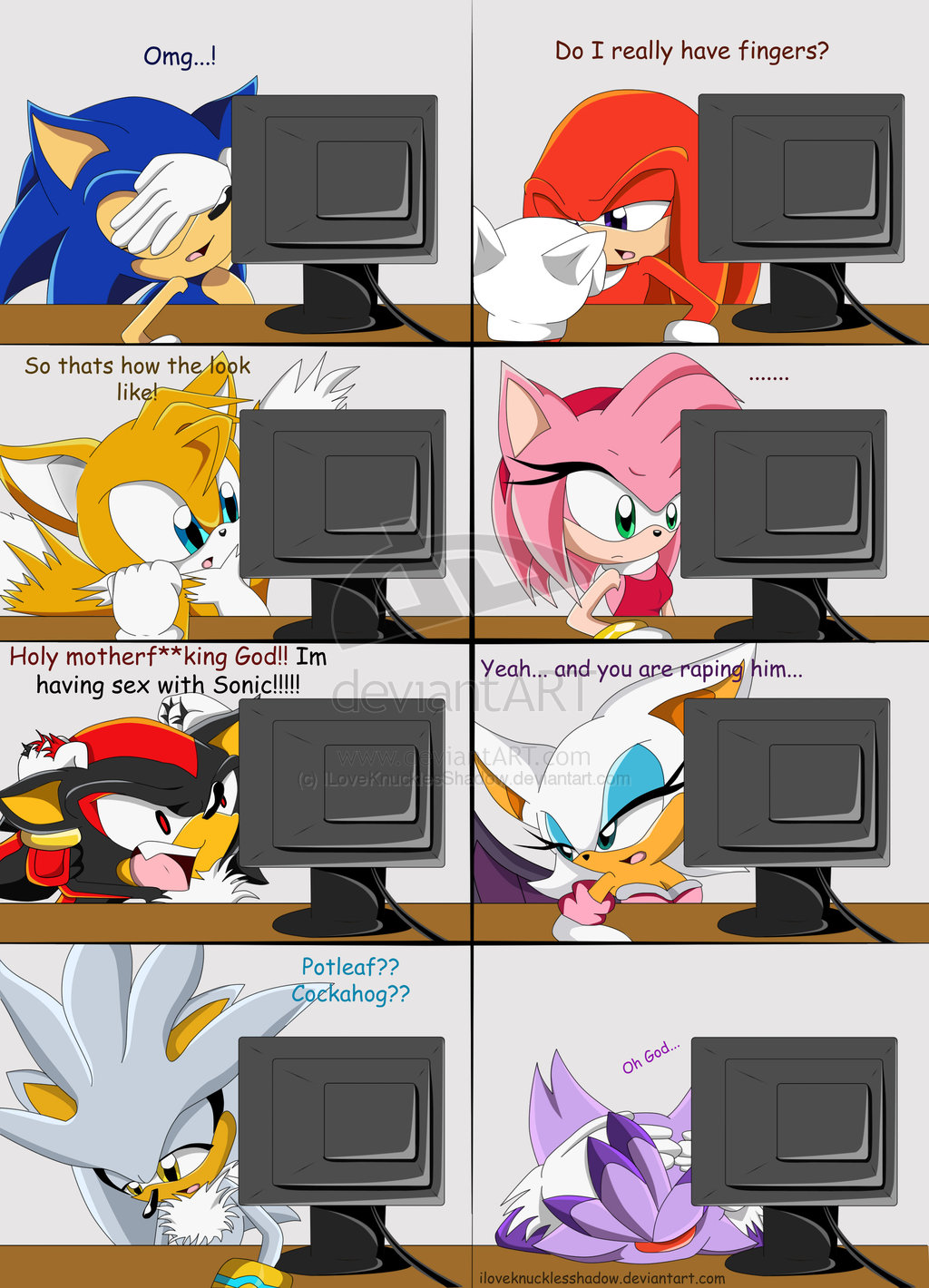 Sonic Funny Comics