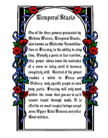 File:Temporal Stasis (entry).jpg - Charmed pages Wiki