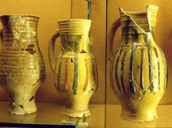 Pichets fouilles du Louvre Sèvres