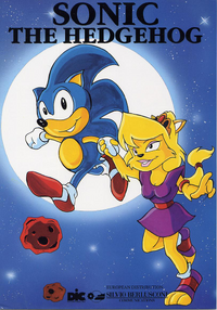 EarlySonicCartoon SalesCard front