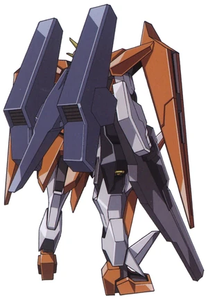 GN-007GNHW-M - Arios Gundam GNHW-M - Back View