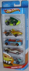 Creature Cars 5pk 2011
