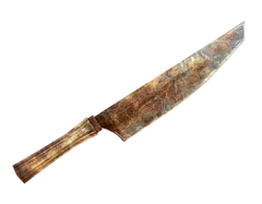 Cosmic knife super-heated