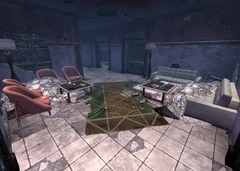 Ruined store interior
