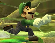 Luigi attack Brawl