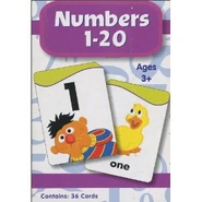 SesameStreetNumbers120FlashCards2010