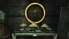 Gold bars vault