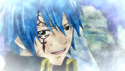 Jellal remembers Erza's hair