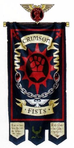 Crimson Fists Banner