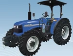Sonalika International WorldTrac 90 Rx MFWD (blue)-2010
