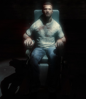 Mason sulla sedia degli interrogatori