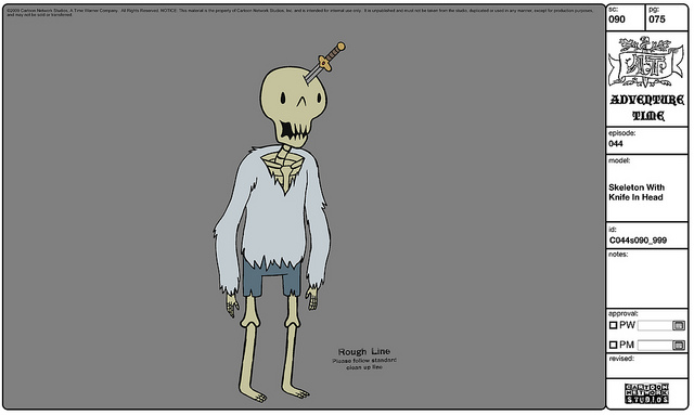 Adventure Time Skeleton