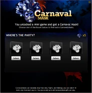Masks Mini Game