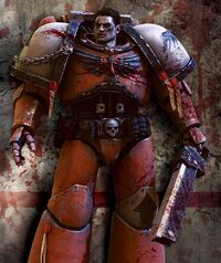 Blood Raven Marine Bloodied