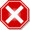 Cross sign
