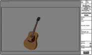 Modelsheet acousticguitar