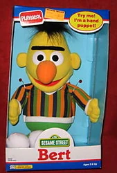 Playskool 1990 bert hand puppet
