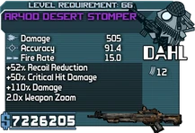 AR40D Desert Stomper