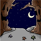 SpookyTreesBackground