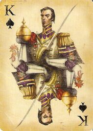 Logan as <br /> the King of Spades