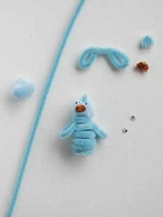 Bluebird-finger-puppet