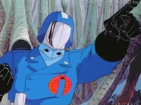 Cobra Commander Cartoon